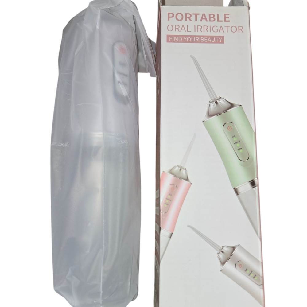 A10 Portable Oral Irrigator, Water Flosser in White
